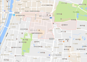 googlemap 祇園町南側